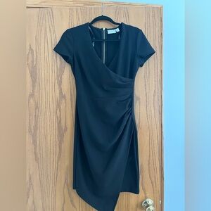 Bisou Bisou Black Midi Dress